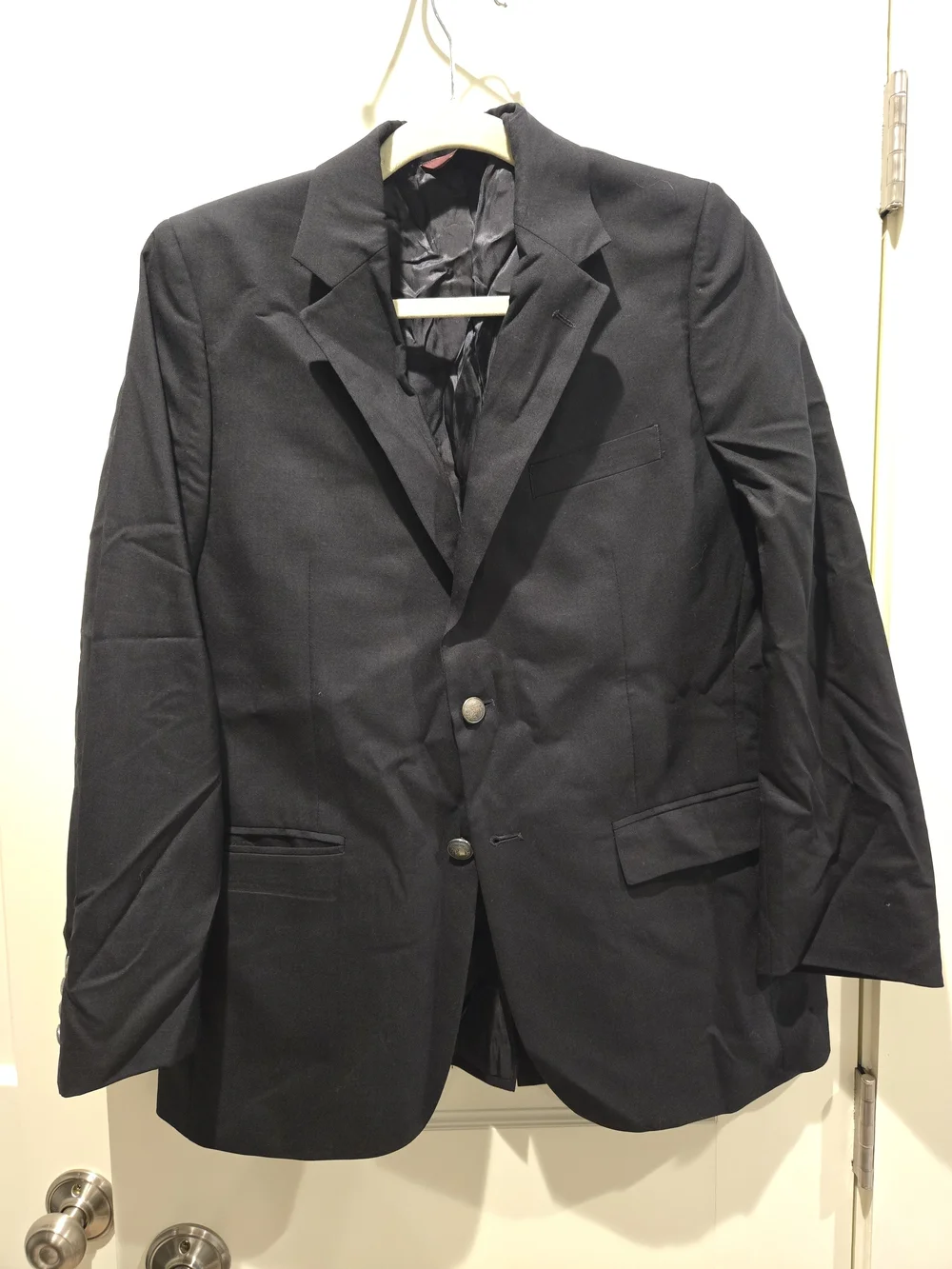 Brooks Brothers Navy Boy's Two-Button Sport Coat